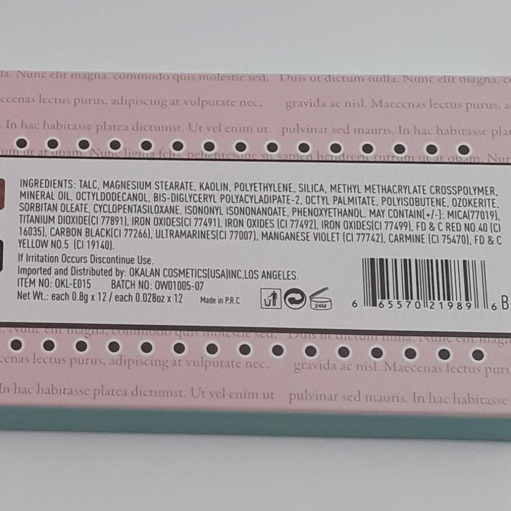 Face makeup Natural Eyeshadow Palette nudes. - Picture 6 of 7